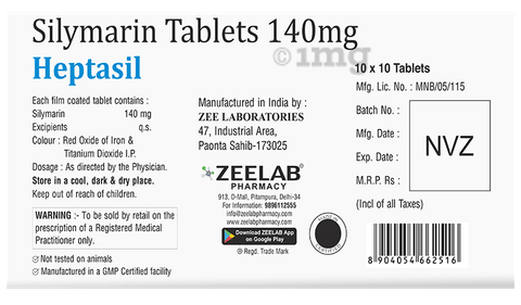Heptasil Tablet image