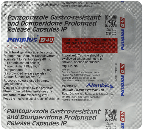 Panplus D 40 Capsule PR image
