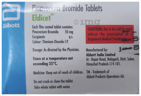 Eldicet 50mg Tablet image