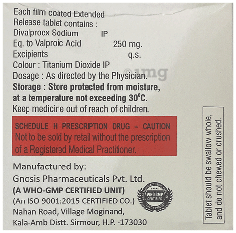 Daxwin 250 Tablet ER image Daxwin 250 Tablet ER image