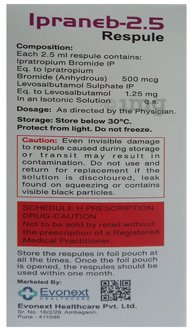 Ipraneb 2.5  Respules image