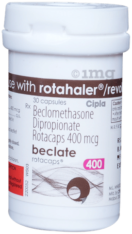 Beclate 400mcg Rotacap image Beclate 400mcg Rotacap image
