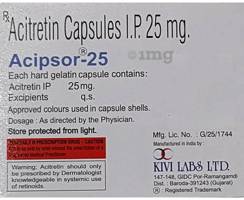 Acipsor 25mg Capsule image