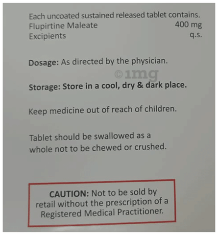 Flunalgen SR 400 Tablet image