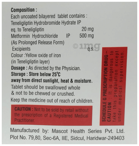 Tenezan-M Tablet PR image Tenezan-M Tablet PR image