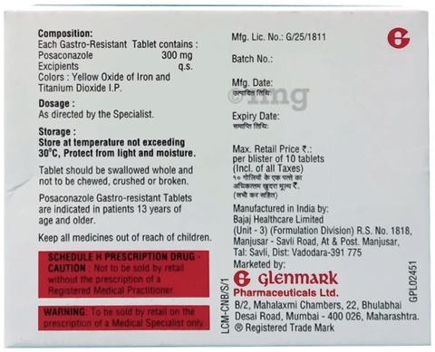 Candipoz GR 300mg Tablet image