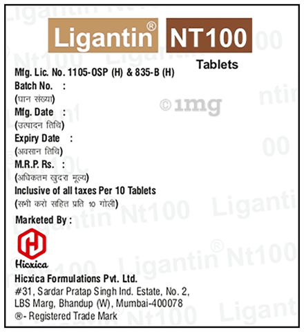 Ligantin NT 100 Tablet