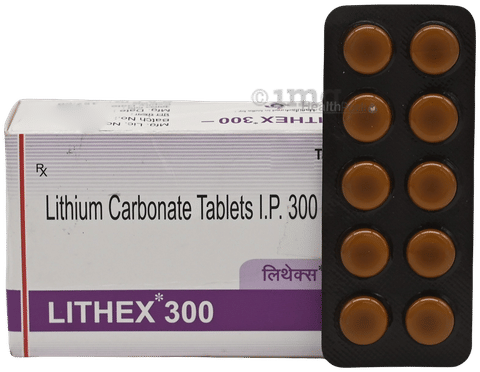 Lithex 300 Tablet image