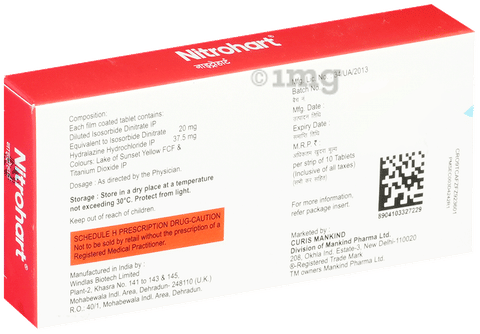 Nitrohart Tablet image