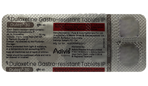 Dulep 30 Tablet image