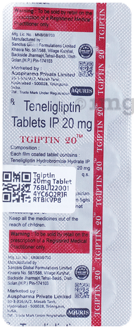Tgiptin 20mg Tablet image