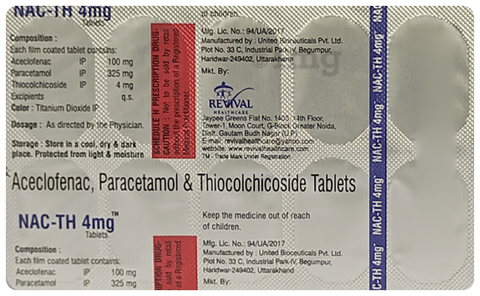Nac-TH 4mg Tablet