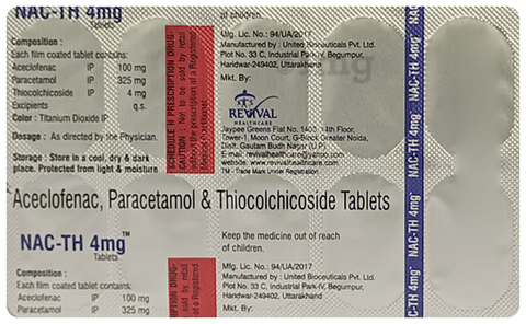 Nac-TH 4mg Tablet image