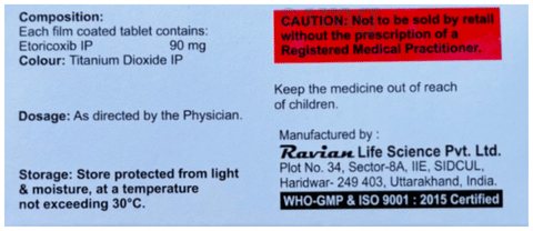 Amicoxia 90 Tablet image Amicoxia 90 Tablet image