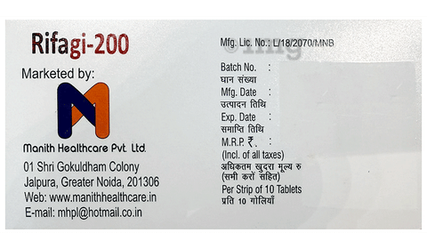 Rifagi 200 Tablet image