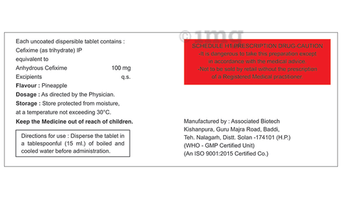 Xeploceff 100 Tablet MD image