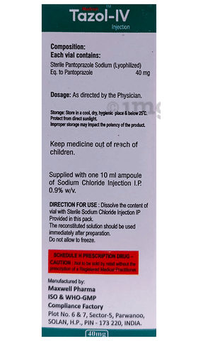 Tazol-IV Injection image Tazol-IV Injection image