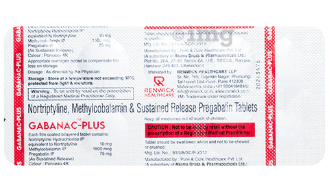Gabanac-Plus Tablet SR image