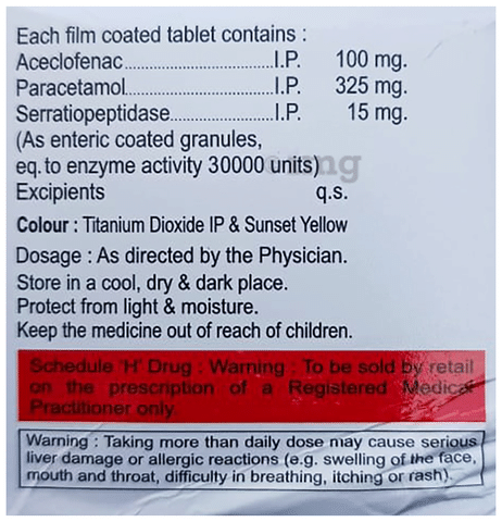 Serzec-SP Tablet