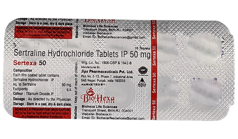 Sertexa 50 Tablet image