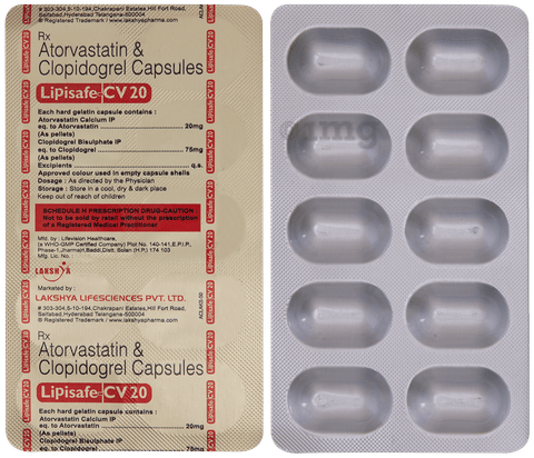 Lipisafe CV 20 Capsule image