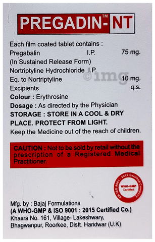 Pregadin-NT Tablet SR image Pregadin-NT Tablet SR image