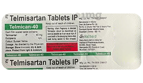 Telmican 40 Tablet image