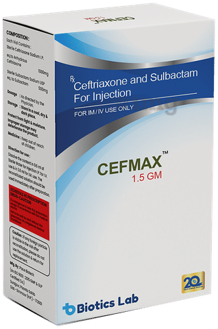 Cefmax 1.5 GM Injection image