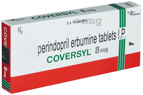 Coversyl 8mg Tablet image