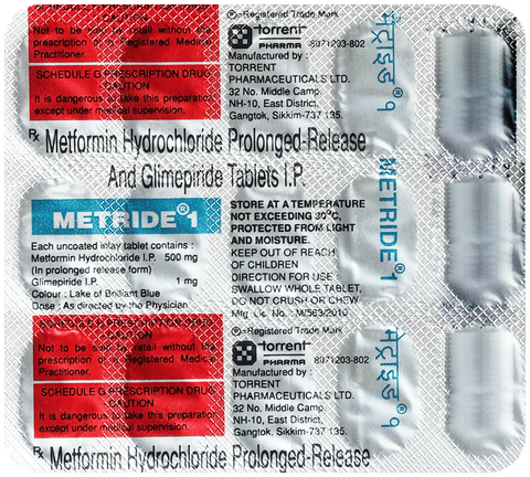 Metride 1 Tablet PR image