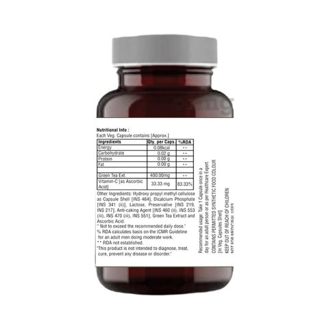 Nutrigrow Green Tea Veg Capsule (60 Each) image