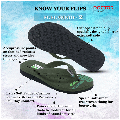 Extra padded sales slippers