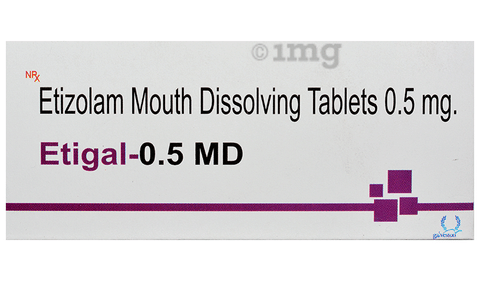 Etigal 0.5 MD Tablet image