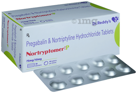 Nortryptomer-P 10mg/75mg Tablet image Nortryptomer-P 10mg/75mg Tablet image