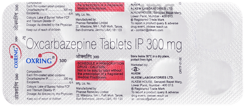 Oxring 300mg Tablet image