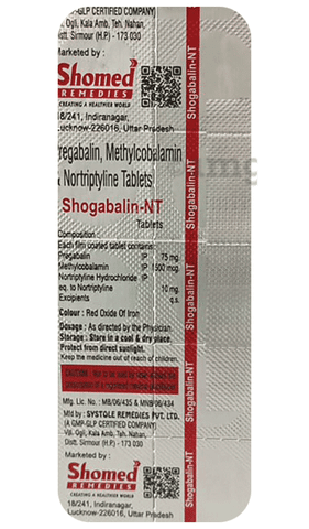 Shogabalin-NT Tablet image