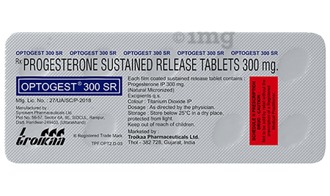 Optogest 300 SR Tablet image