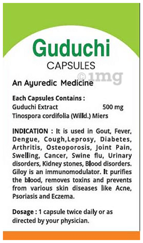 Garveish Guduchi Capsule image Garveish Guduchi Capsule image
