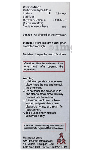 Tear-One Lubricant Eye Drop image Tear-One Lubricant Eye Drop image