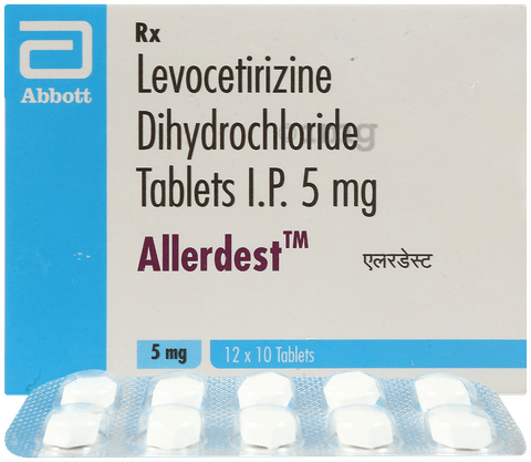 Allerdest 5mg Tablet image