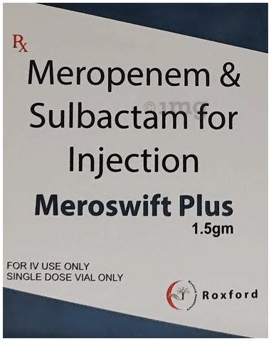 Meroswift Plus 1.5gm Injection image