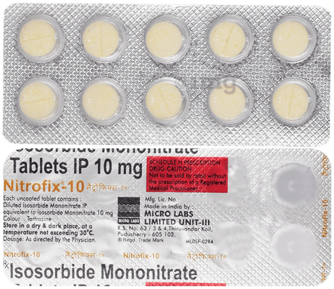 Nitrofix 10 Tablet image