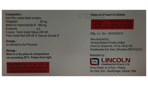 Vidol M Tablet image