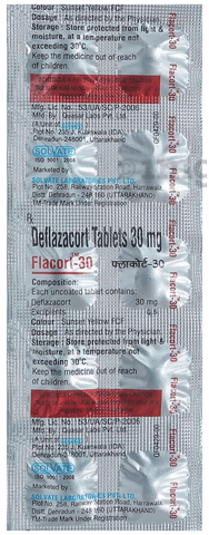 Flacort 30mg Tablet image Flacort 30mg Tablet image
