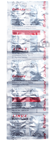 Grisure 500mg Tablet image