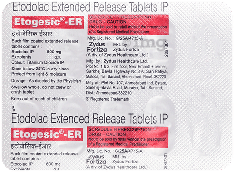Etogesic ER Tablet image