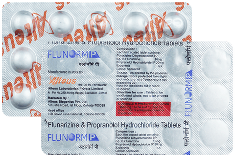 Flunorm P 20mg/10mg Tablet image
