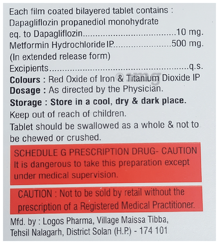 Daployd-M Tablet ER