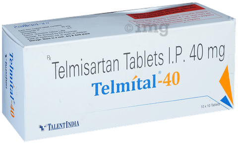 Telmital 40 Tablet image Telmital 40 Tablet image