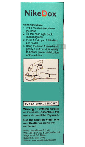NikeDox Nasal Drops/Spray image NikeDox Nasal Drops/Spray image